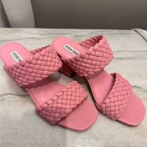 Steve Madden Pink Quilted Heels